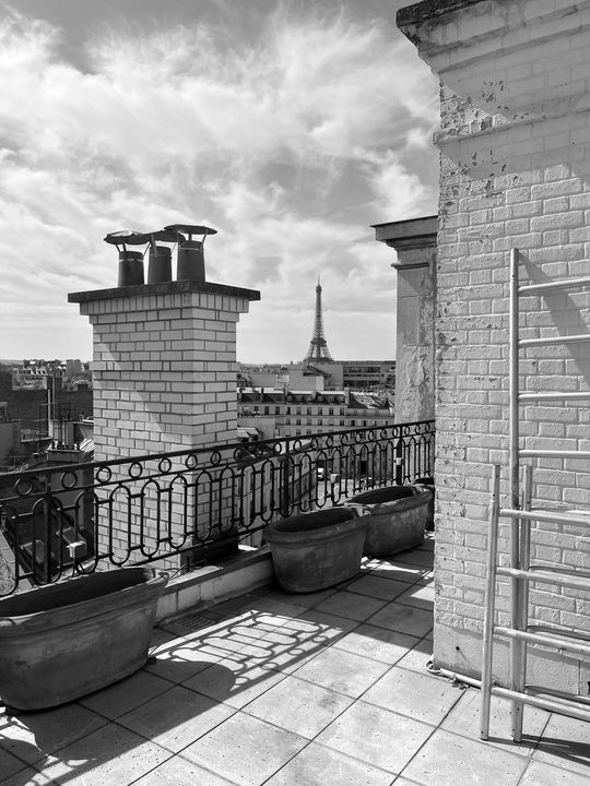 Terrasse Courty avant les travaux, photo 1
