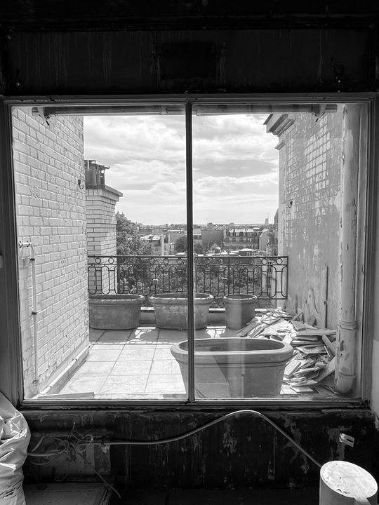 Terrasse Courty avant les travaux, photo 3