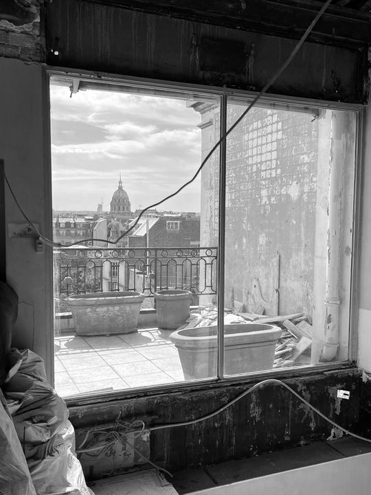 Terrasse Courty avant les travaux, photo 4