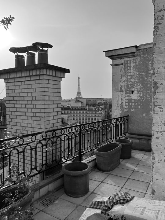 Terrasse Courty avant les travaux, photo 6